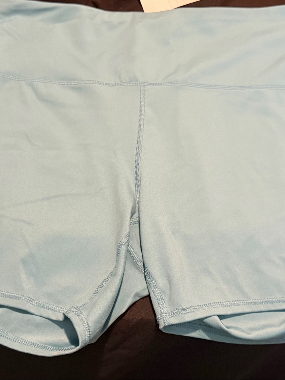 Light Blue and black Women’s Athletic Shorts